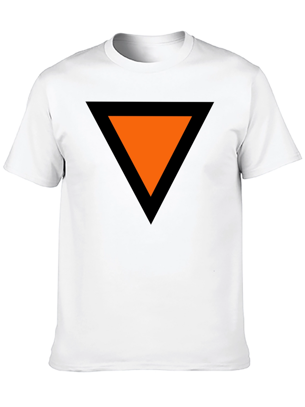 Bold Triangle Graphic Tee - Modern Casual Style