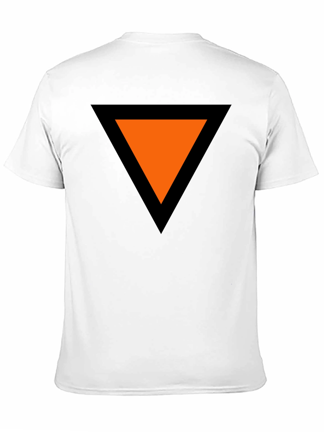 Bold Triangle Graphic Tee - Modern Casual Style