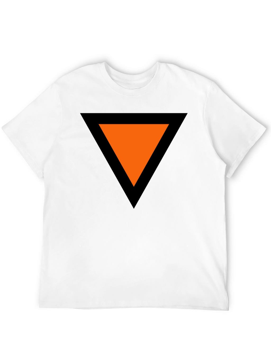 Bold Triangle Graphic Tee - Modern Casual Style