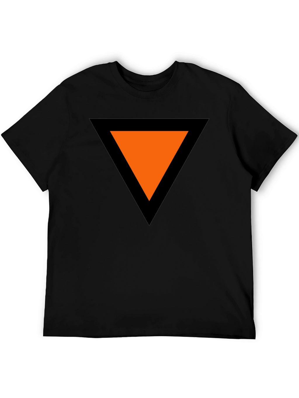 Bold Triangle Graphic Tee - Modern Casual Style