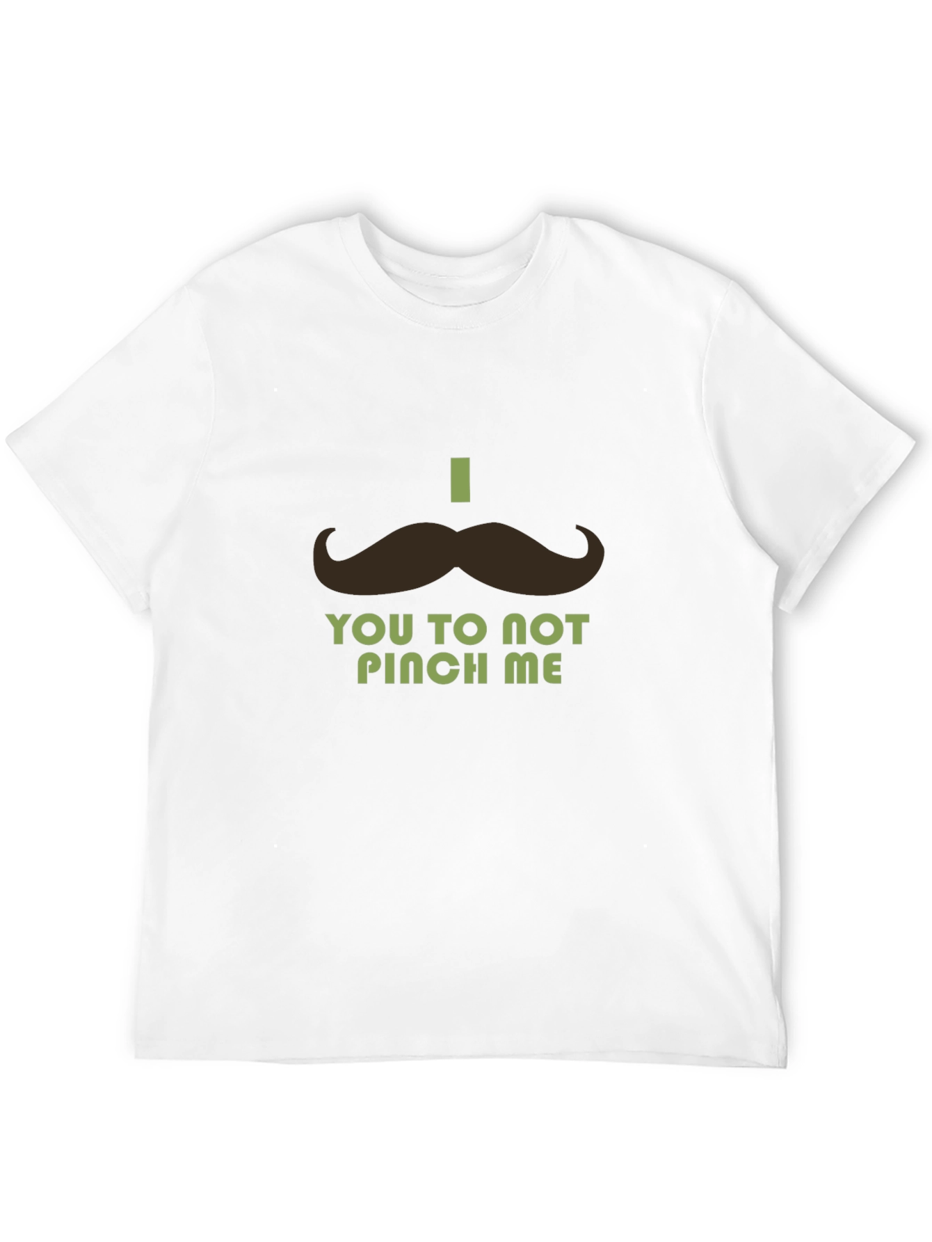 St. Patricks Day Mustache T-Shirt - Dont Pinch