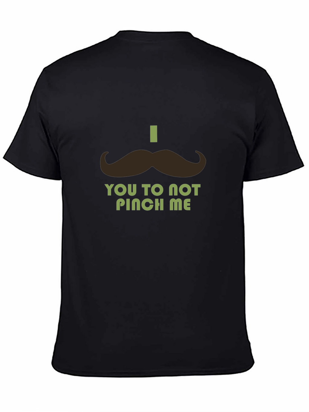 St. Patricks Day Mustache T-Shirt - Dont Pinch