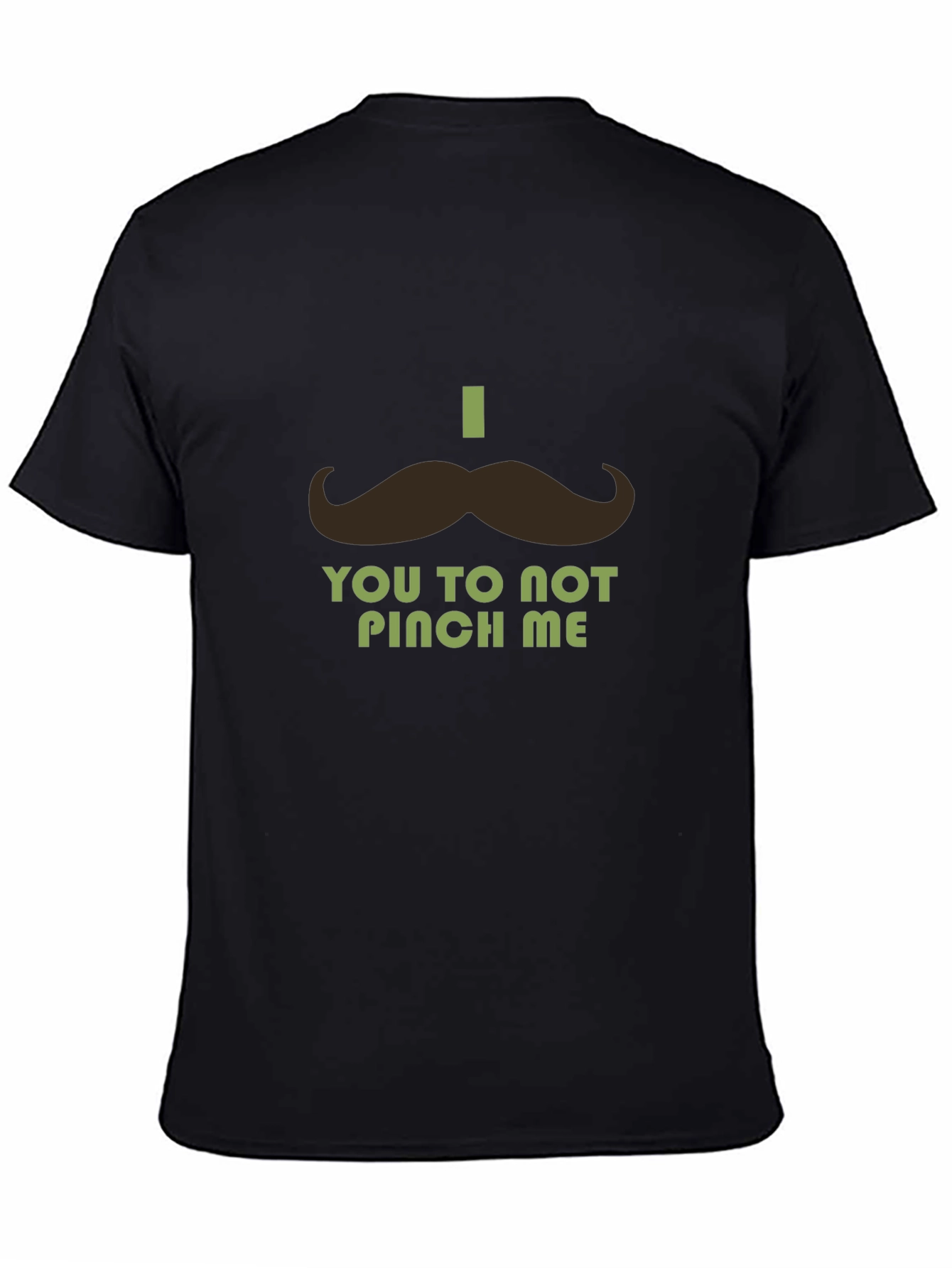 St. Patricks Day Mustache T-Shirt - Dont Pinch