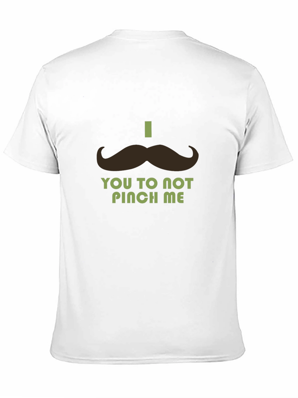 St. Patricks Day Mustache T-Shirt - Dont Pinch