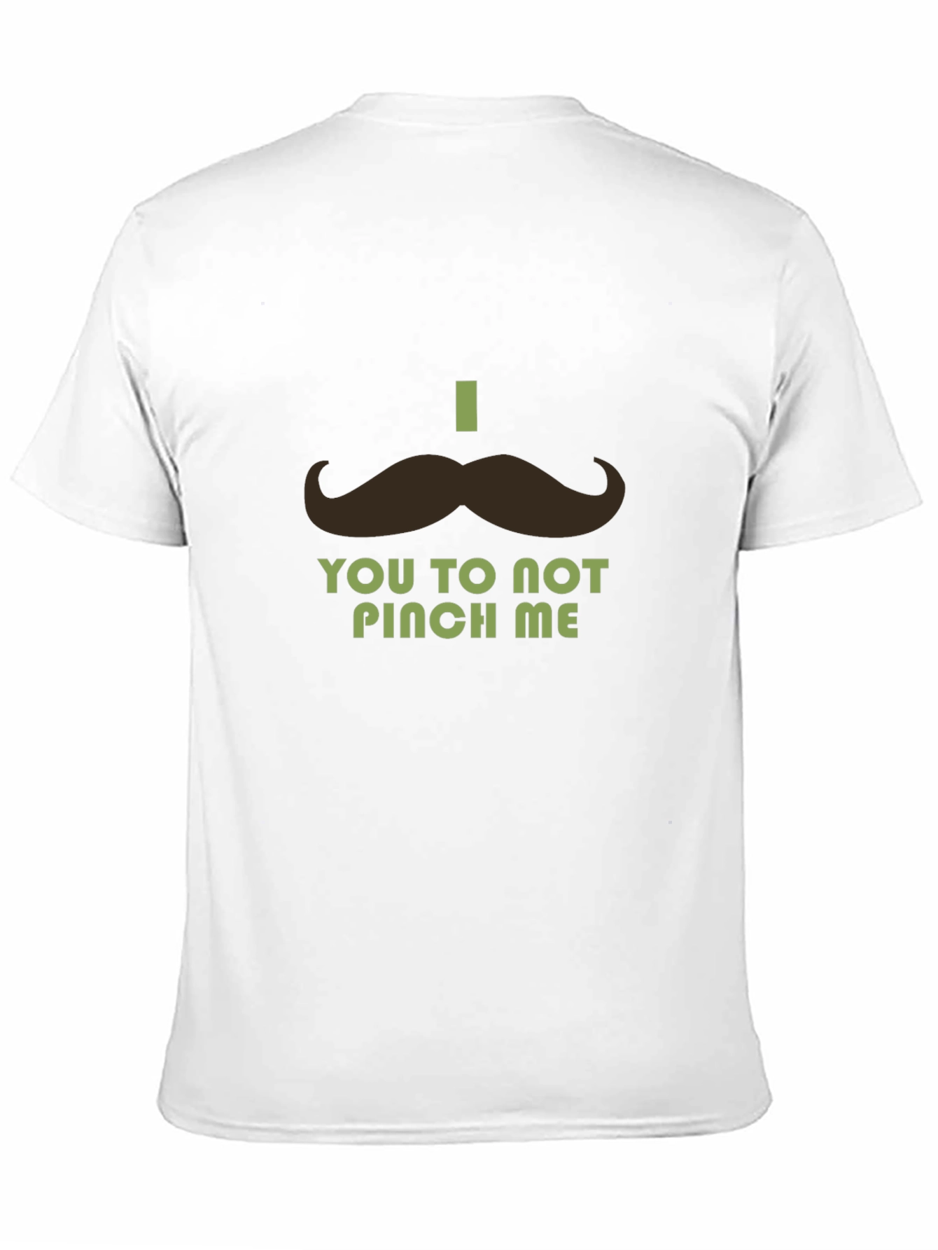 St. Patricks Day Mustache T-Shirt - Dont Pinch