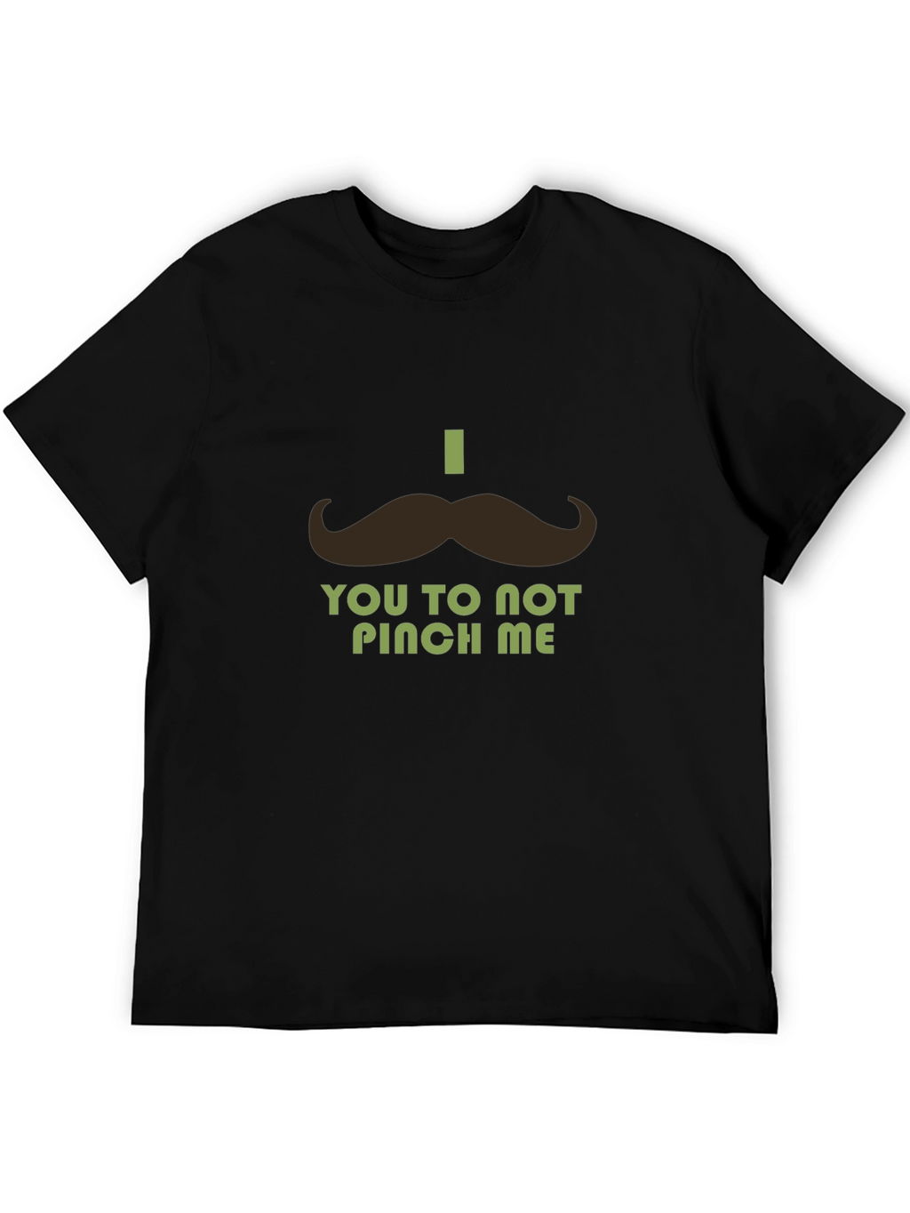 St. Patricks Day Mustache T-Shirt - Dont Pinch