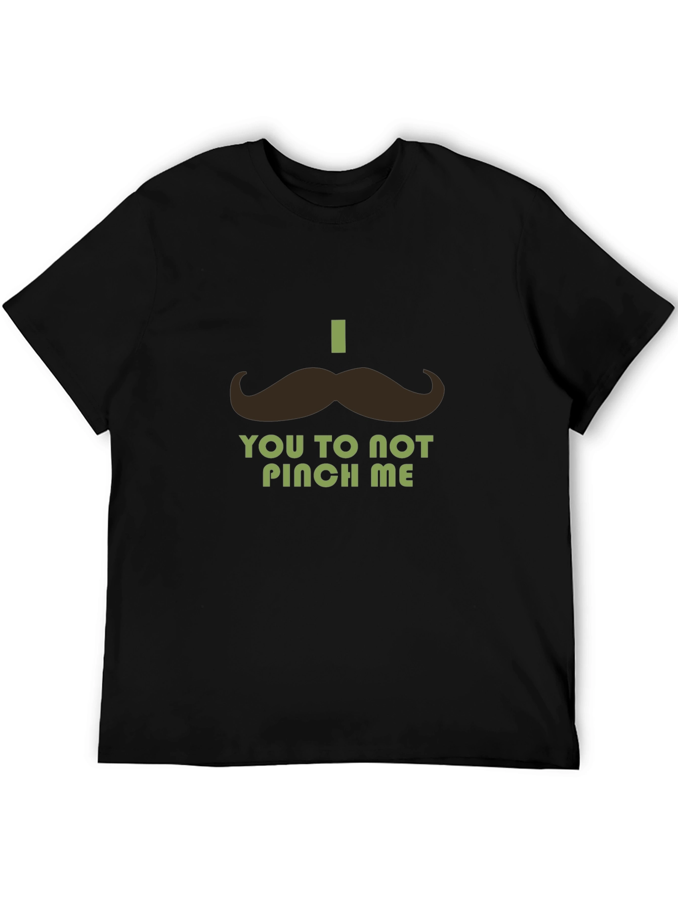 St. Patricks Day Mustache T-Shirt - Dont Pinch