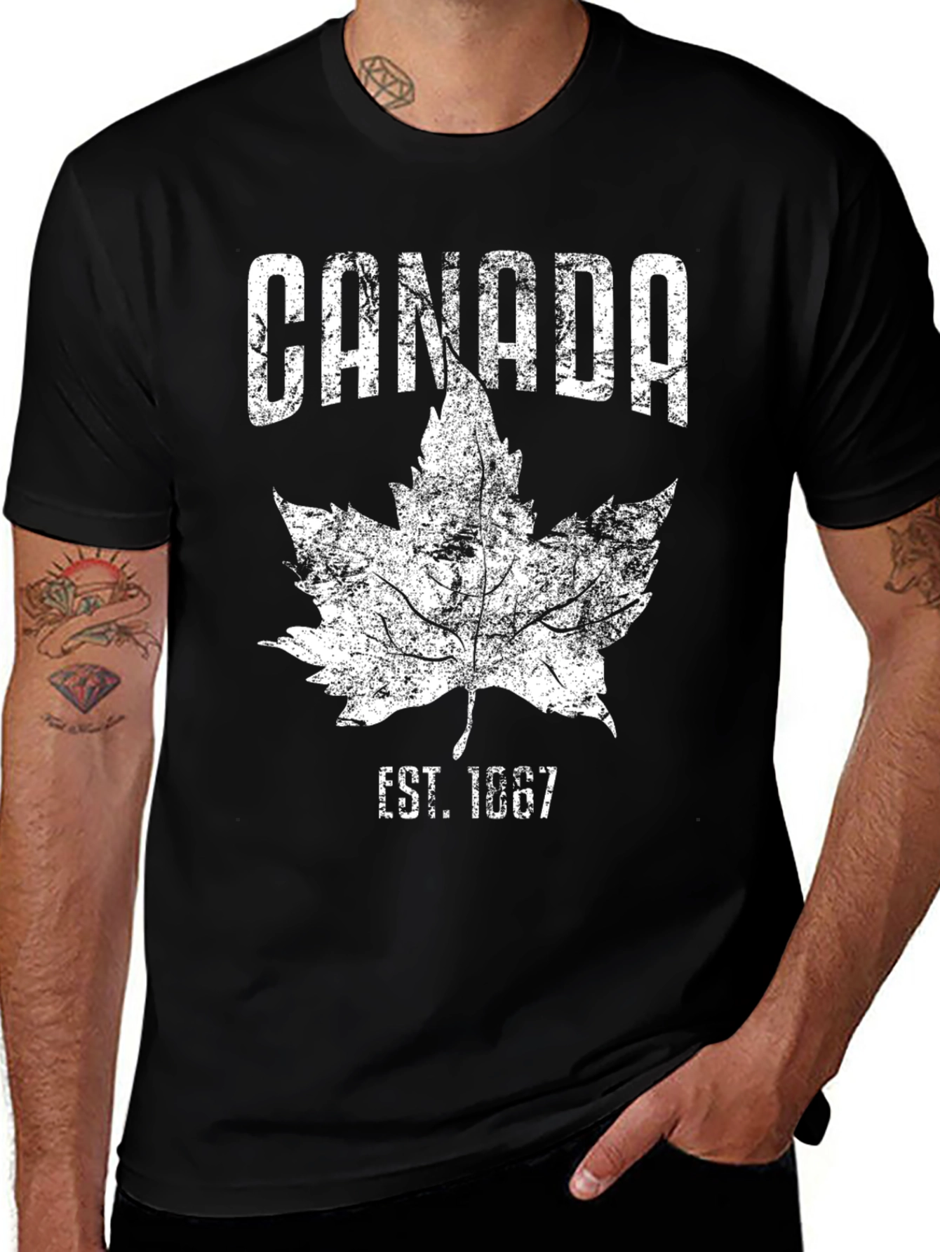 Canada EST 1867 Graphic T-Shirt