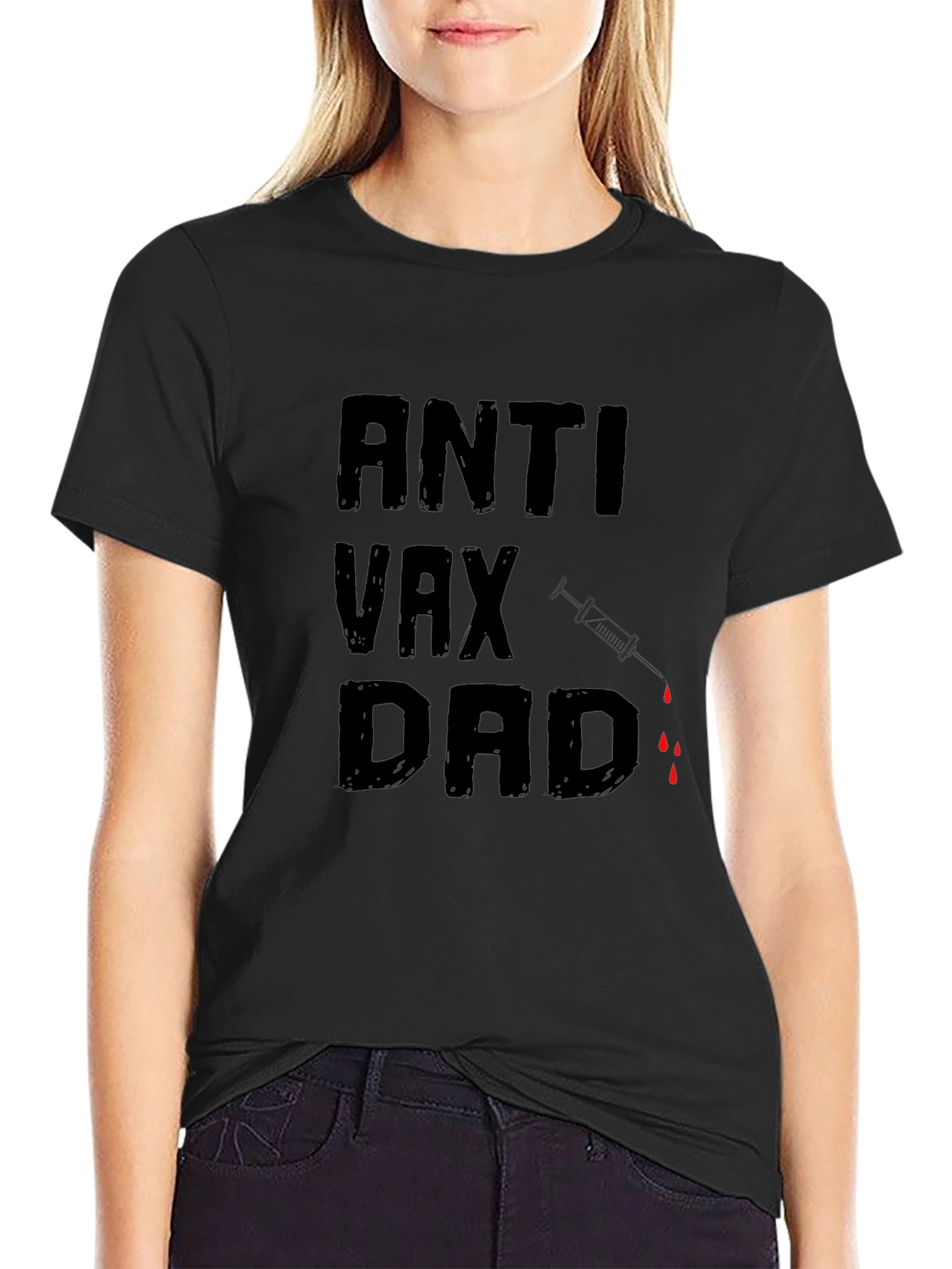 Anti Vax Dad T-Shirt