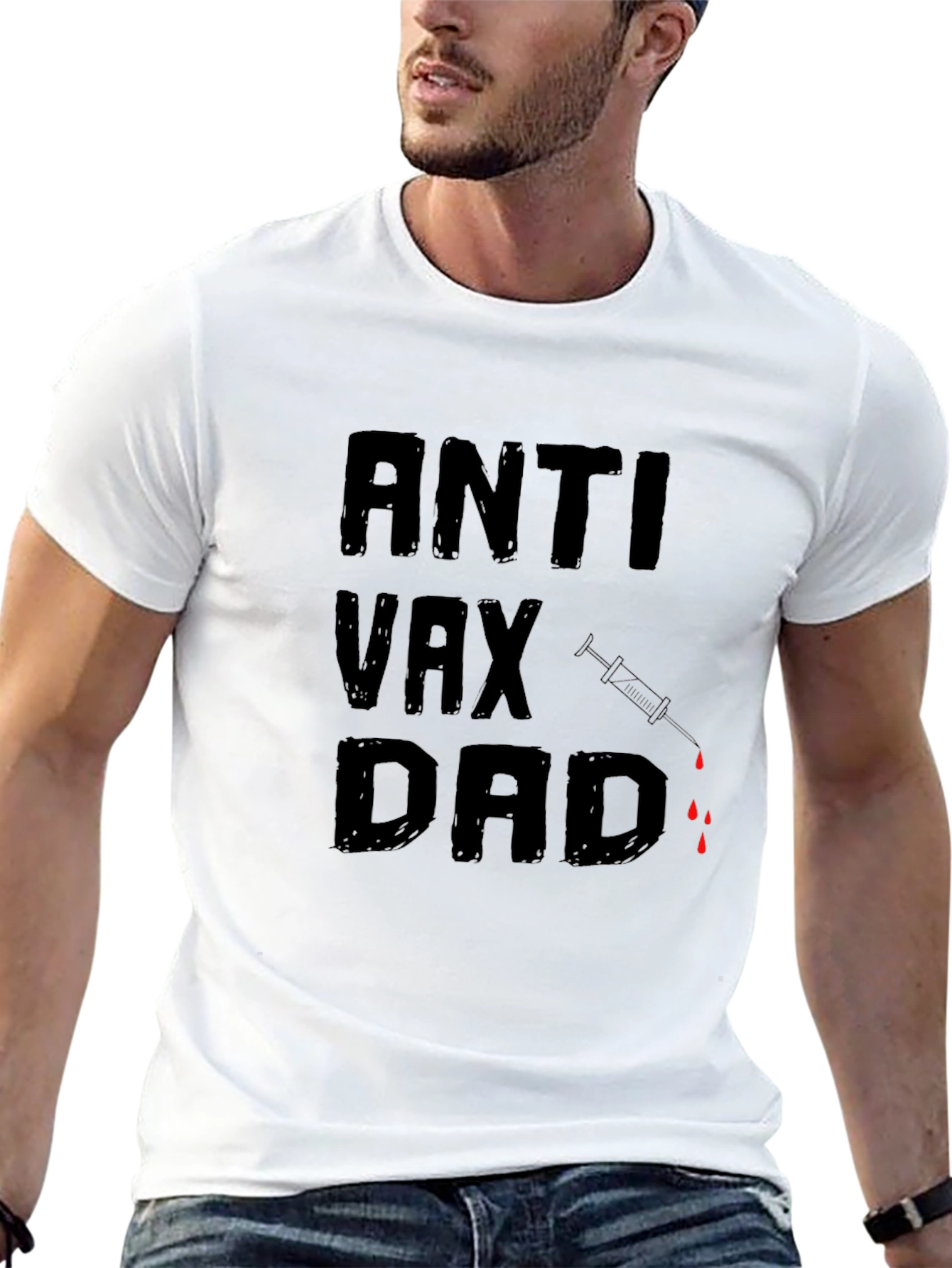 Anti Vax Dad T-Shirt