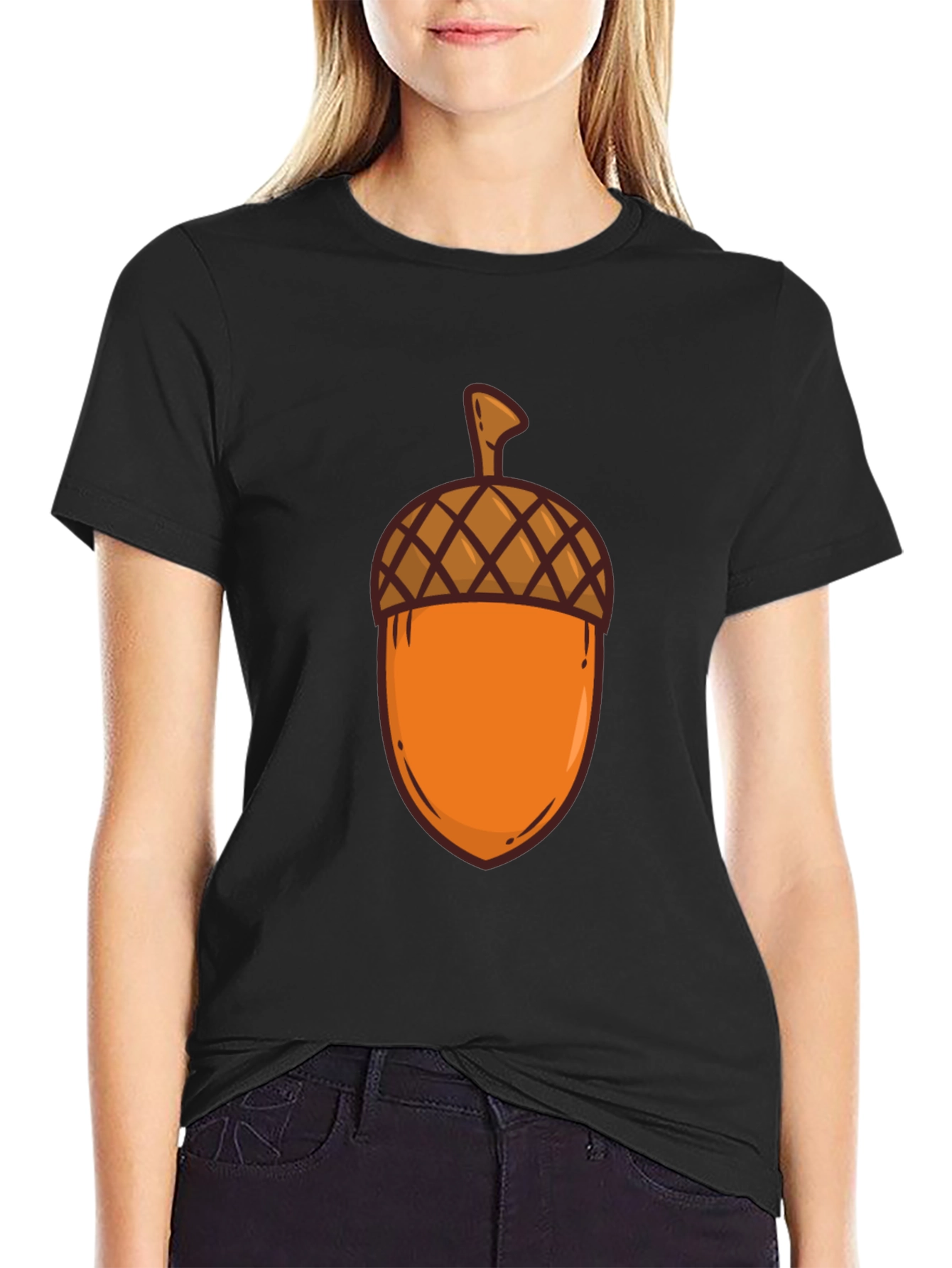 Acorn Graphic Tee - Fall Inspired T-Shirt