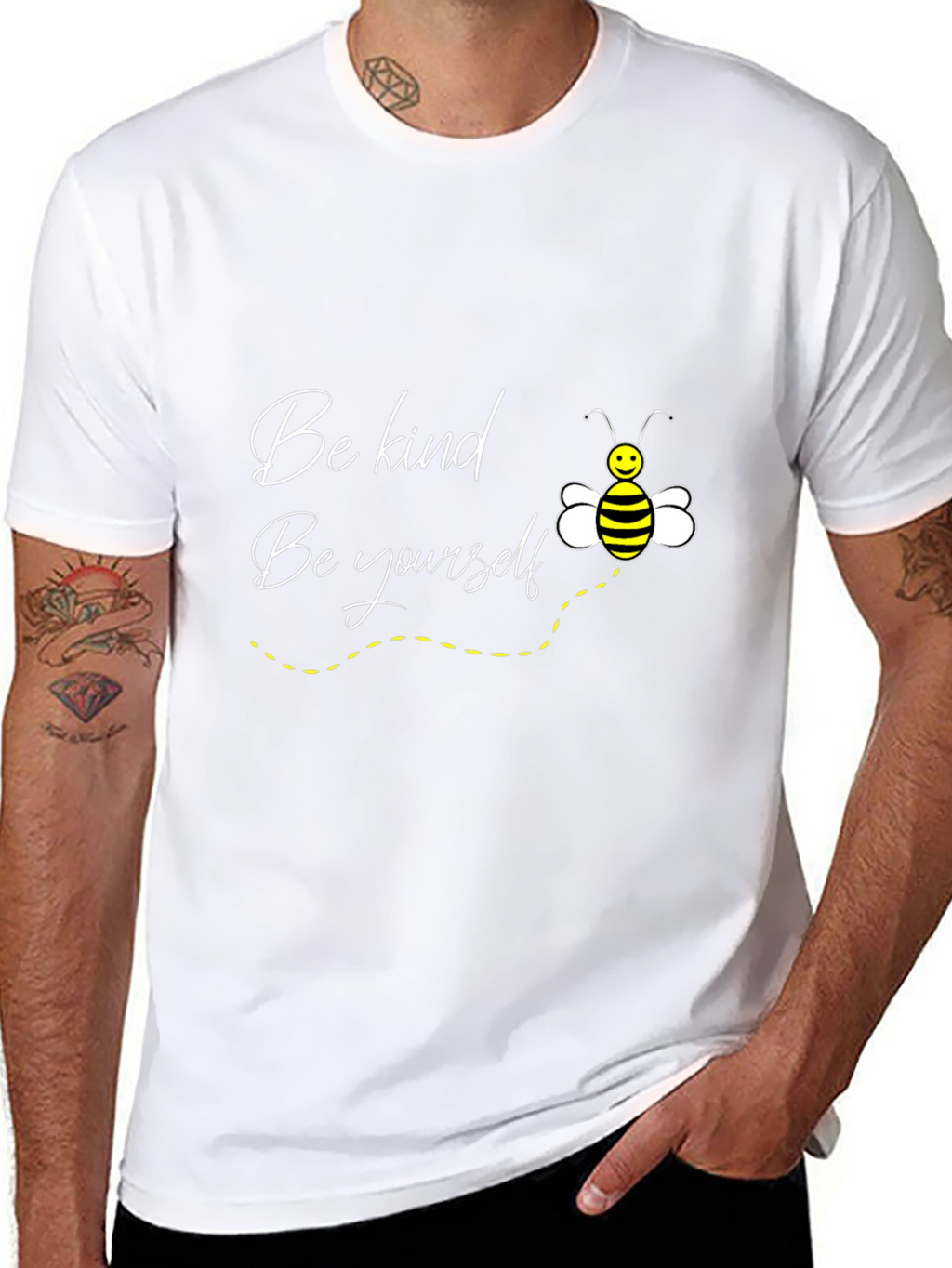 Be Kind Bee Yourself Graphic T-Shirt