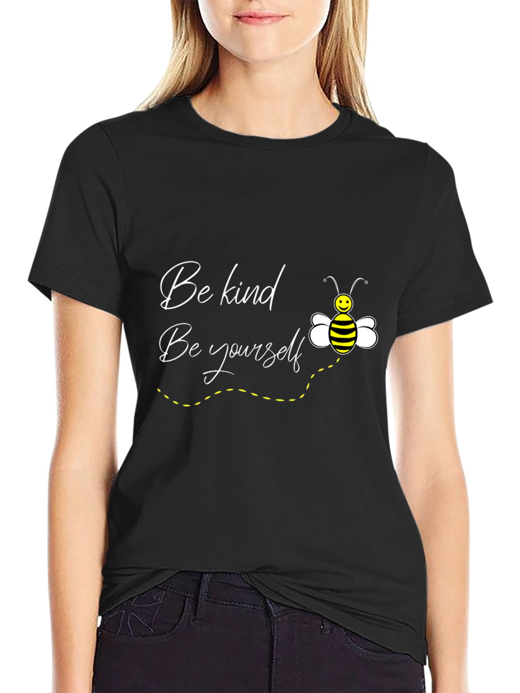 Be Kind Bee Yourself Graphic T-Shirt