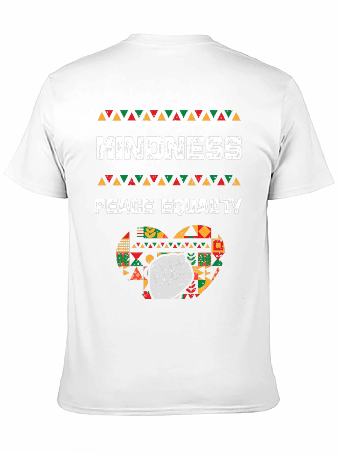 Kindness Peace Equality T-Shirt Black History