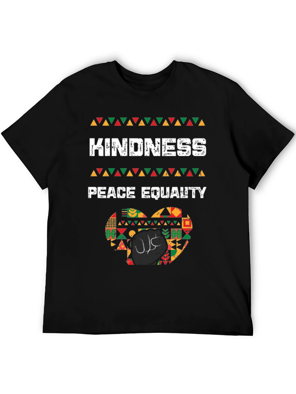 Kindness Peace Equality T-Shirt Black History