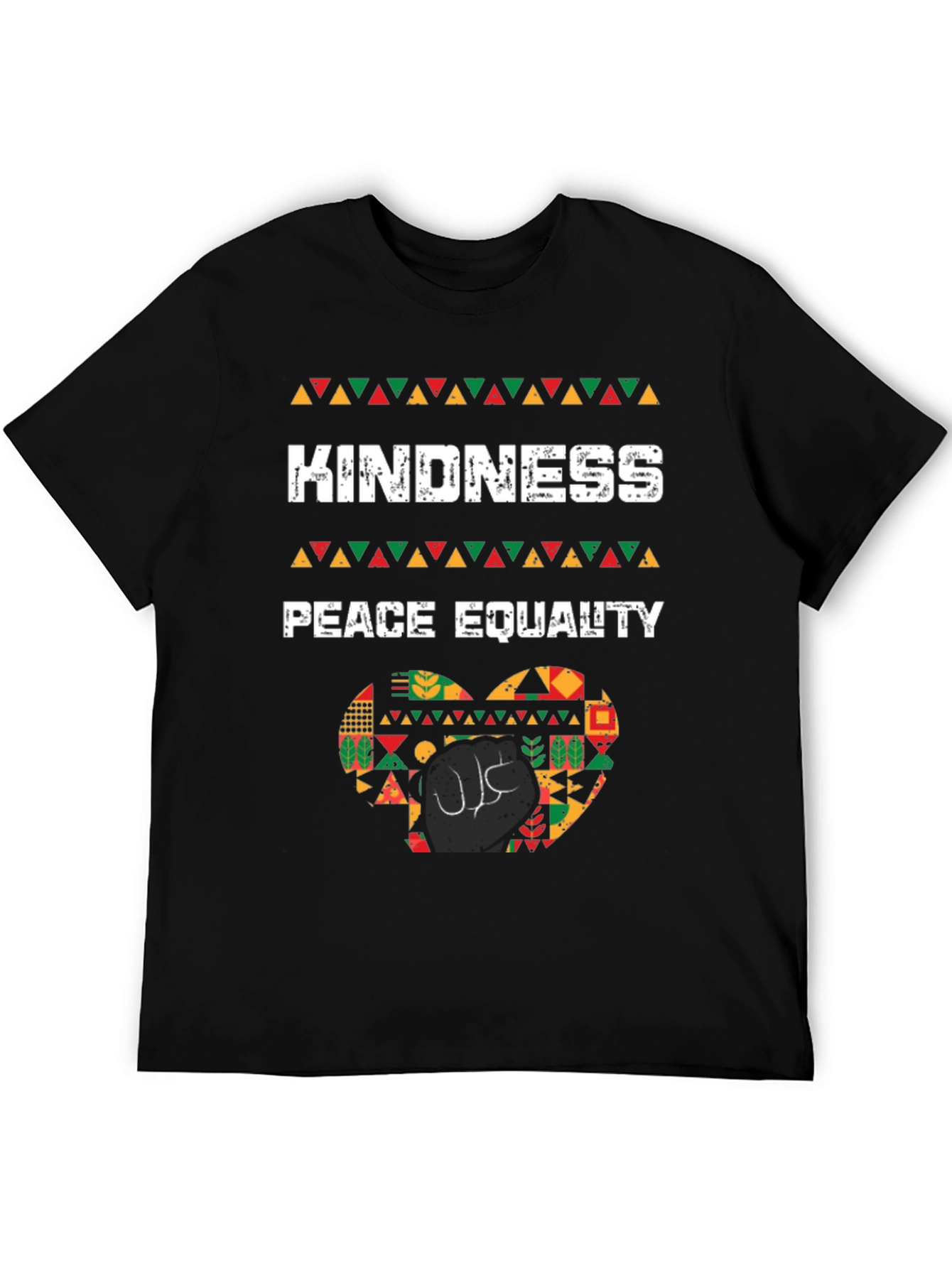 Kindness Peace Equality T-Shirt Black History