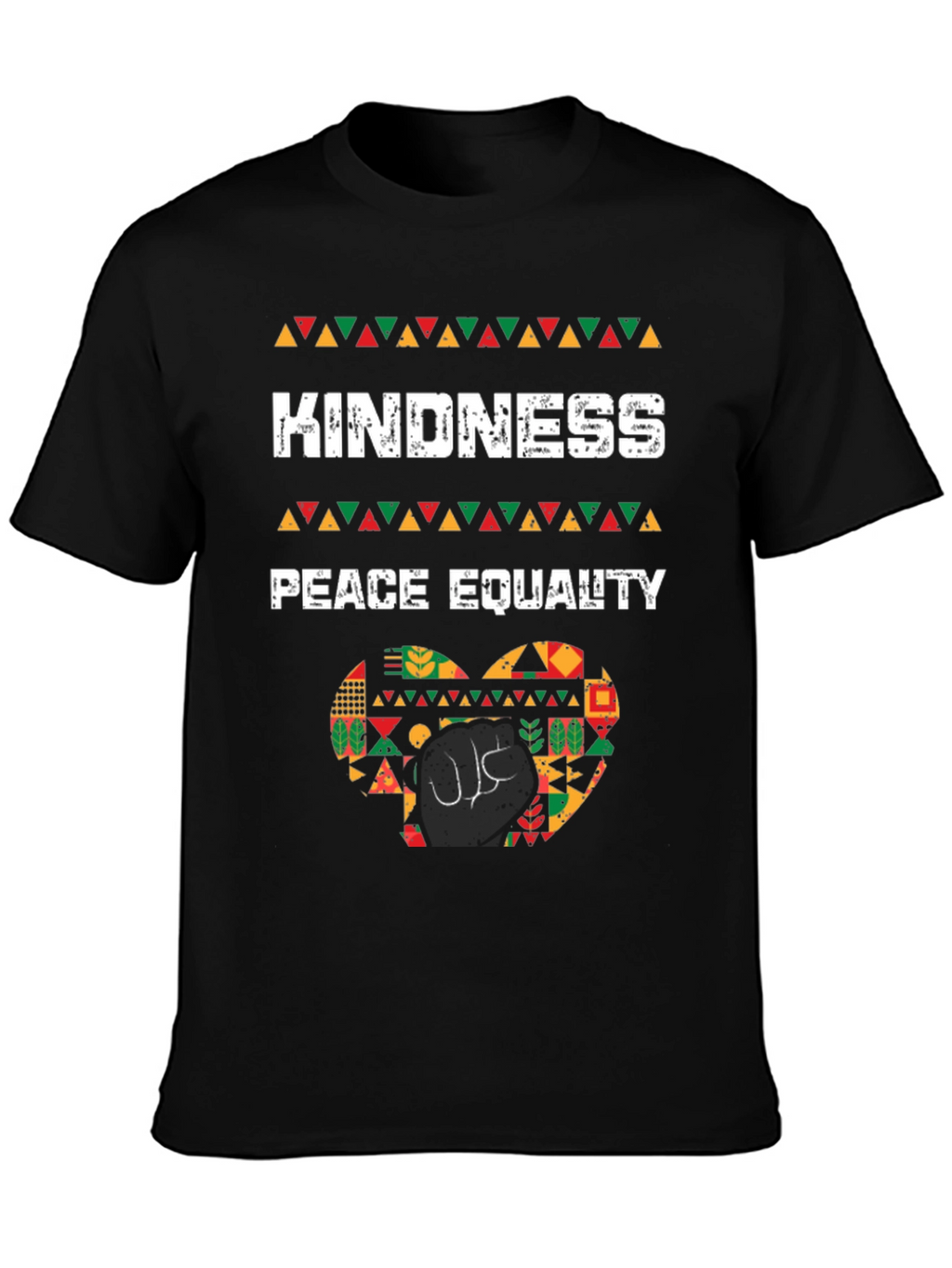 Kindness Peace Equality T-Shirt Black History