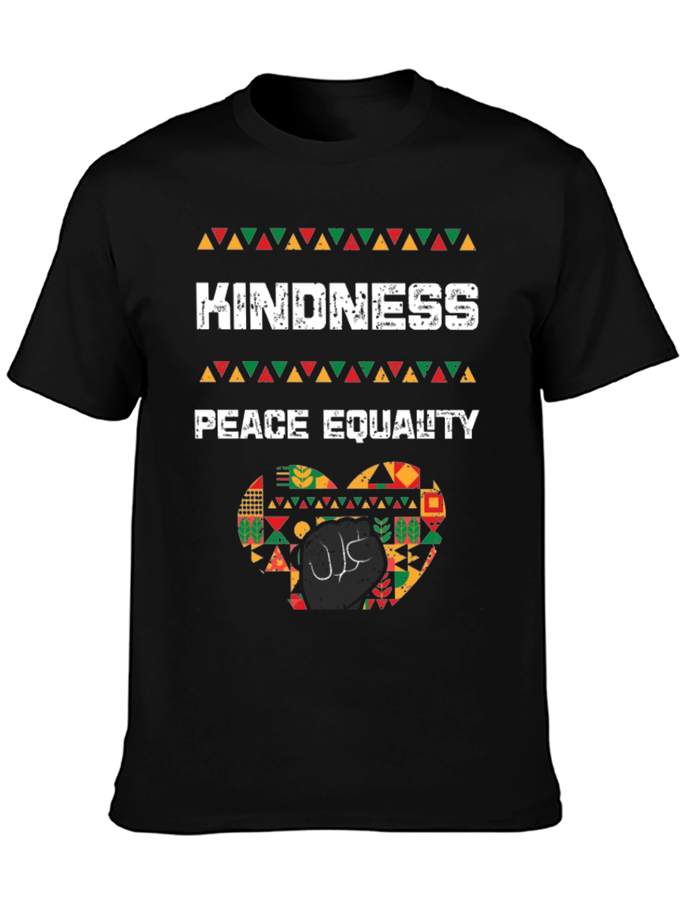 Kindness Peace Equality T-Shirt Black History