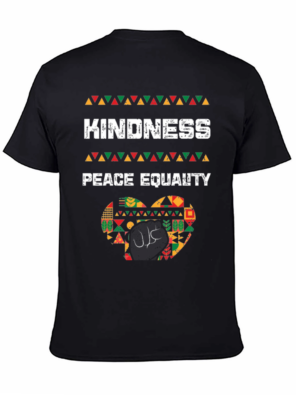 Kindness Peace Equality T-Shirt Black History