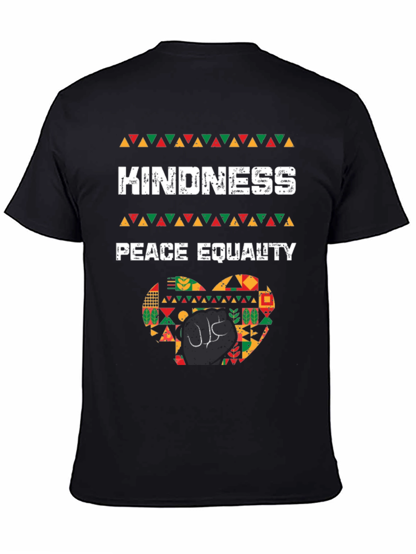 Kindness Peace Equality T-Shirt Black History