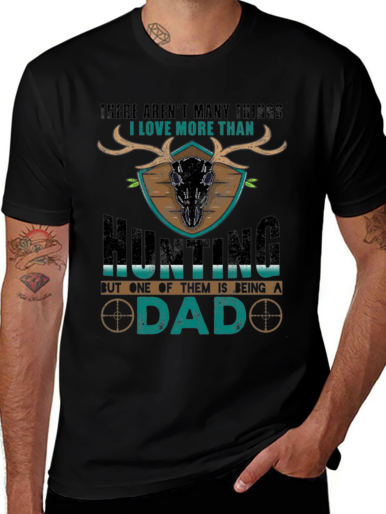 Hunting Dad T-Shirt - Gift for Hunters