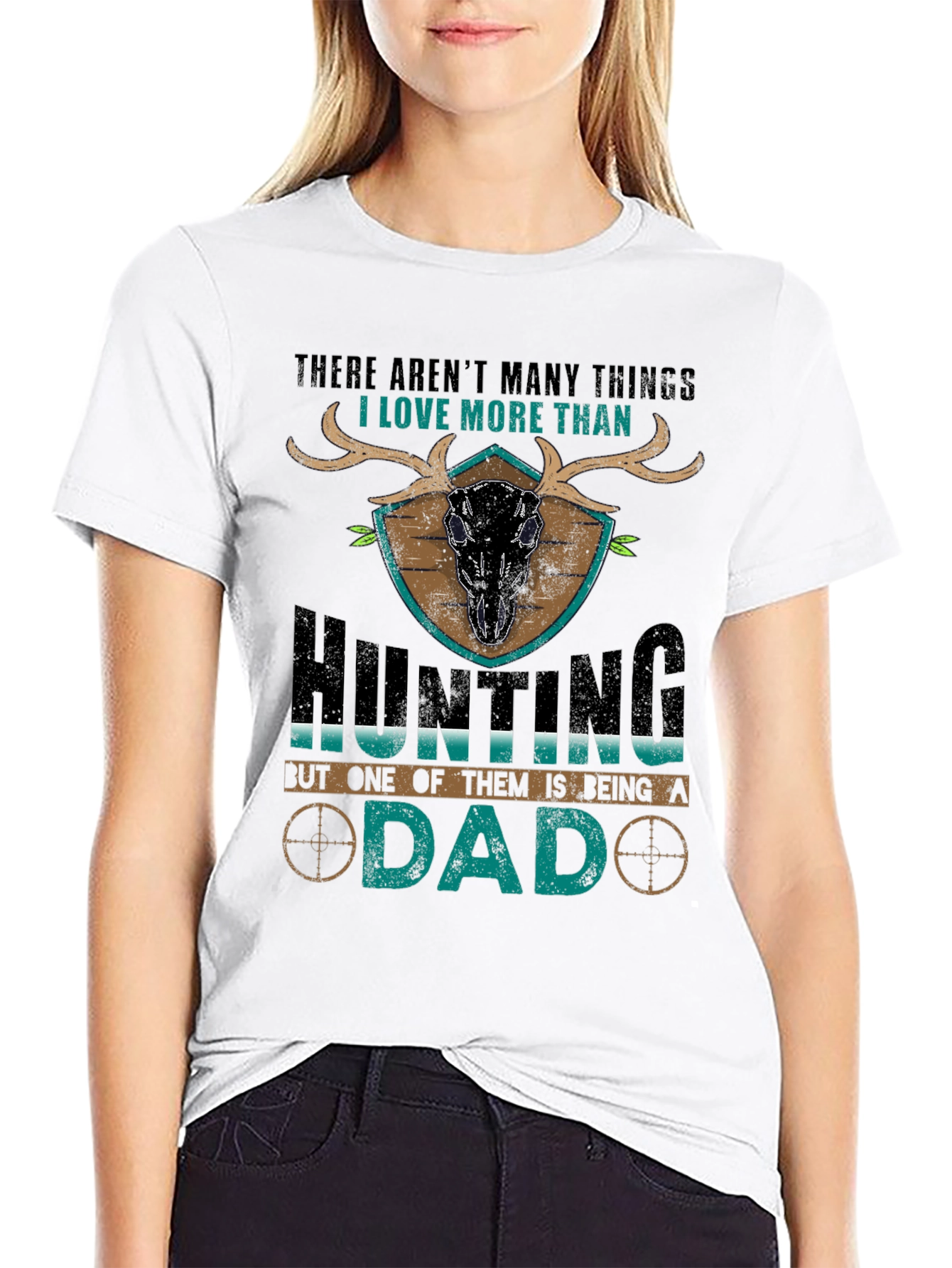 Hunting Dad T-Shirt - Gift for Hunters