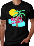 Hello Summer Graphic Tee - Beach Vibes T-Shirt