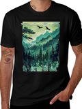 Natures Vista Mens Graphic Tee