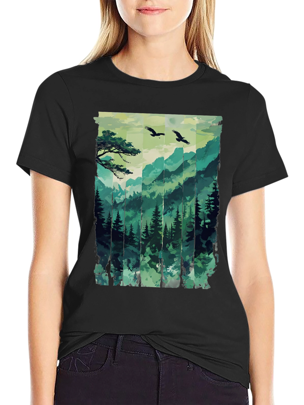 Natures Vista Mens Graphic Tee
