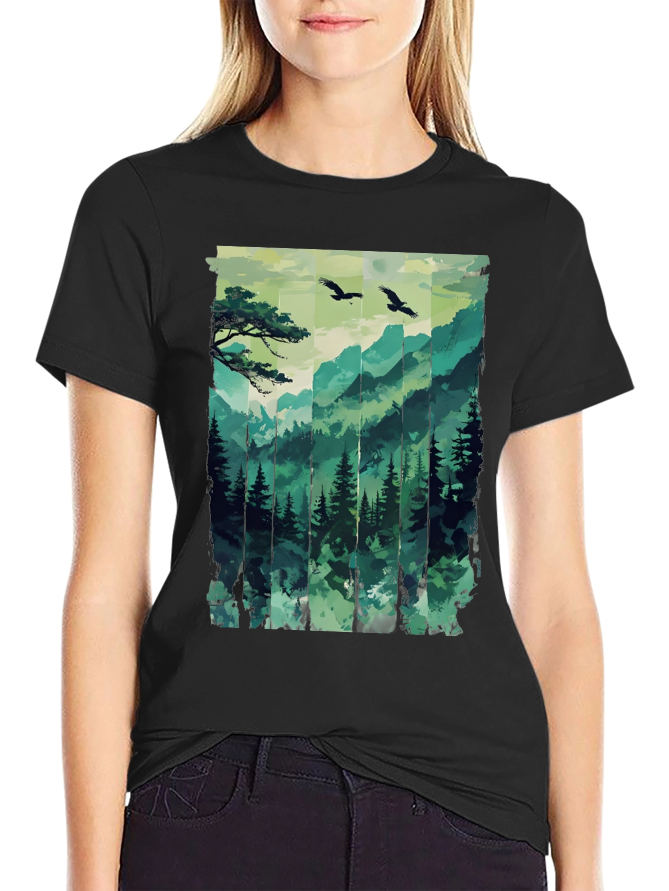 Natures Vista Mens Graphic Tee