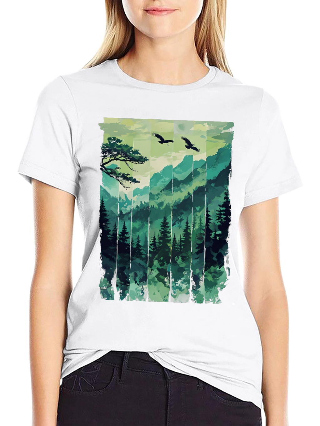 Natures Vista Mens Graphic Tee