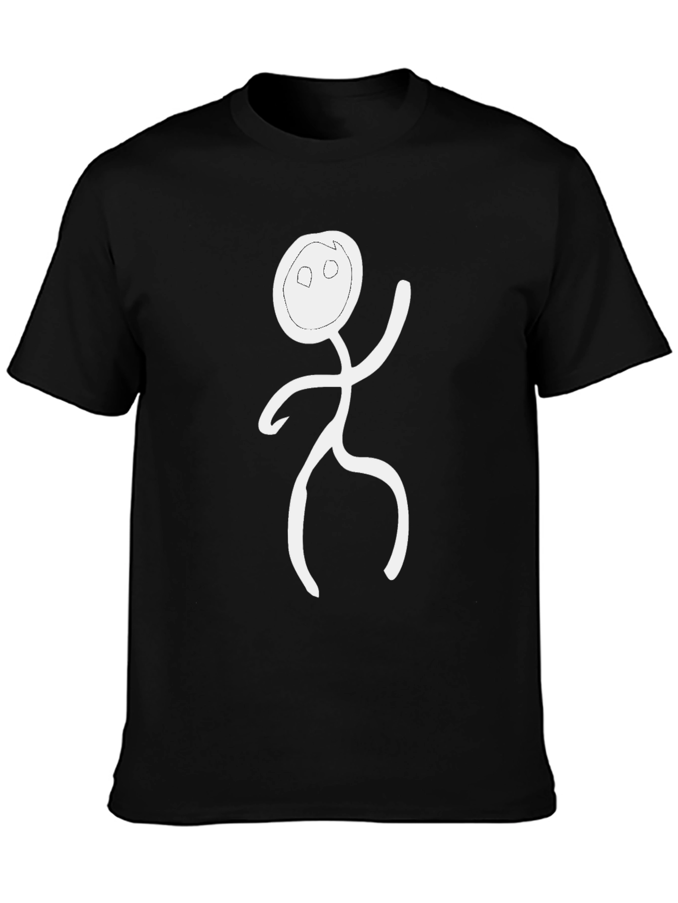 Funny Stick Figure Graphic T-Shirt