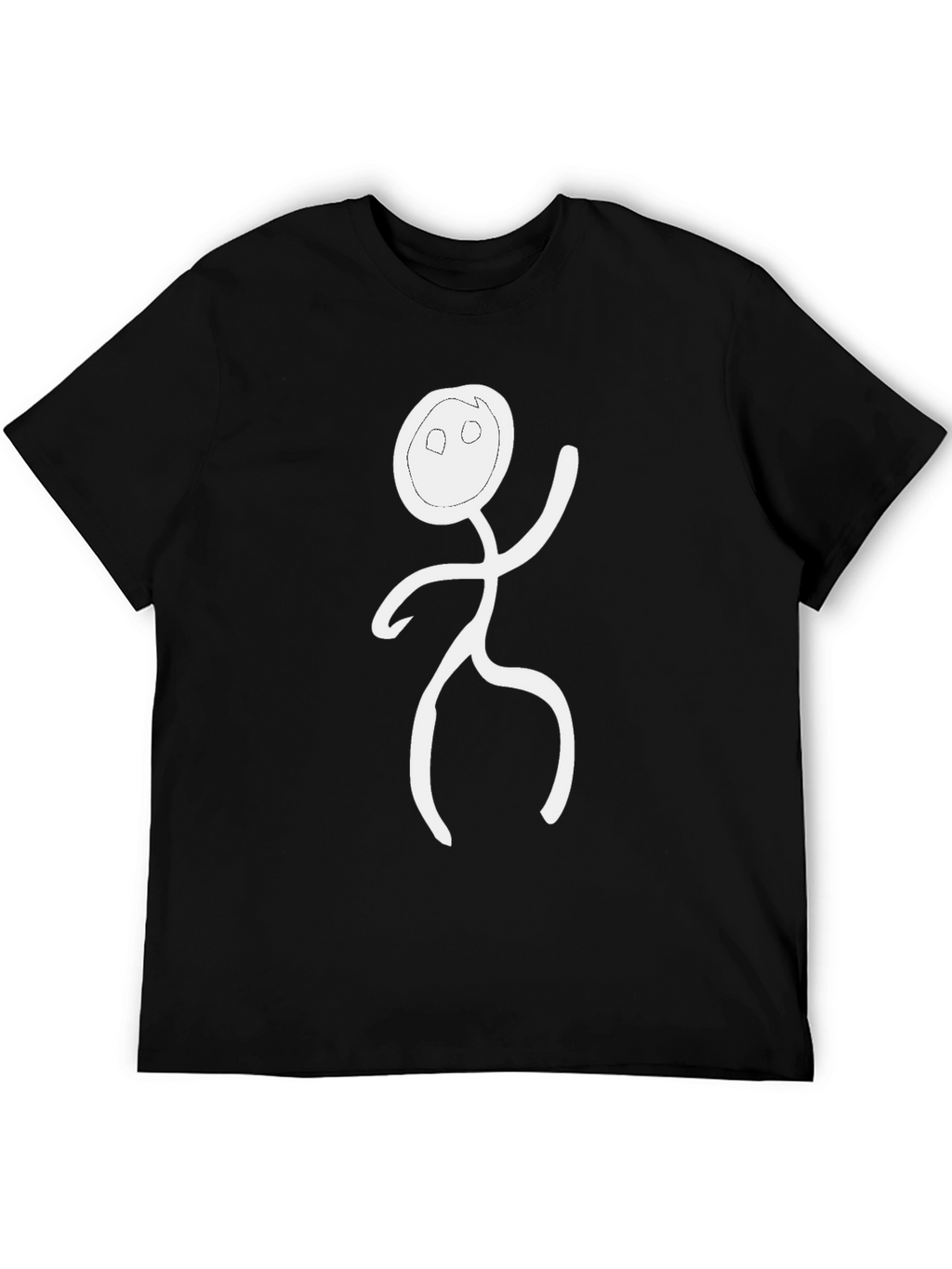 Funny Stick Figure Graphic T-Shirt