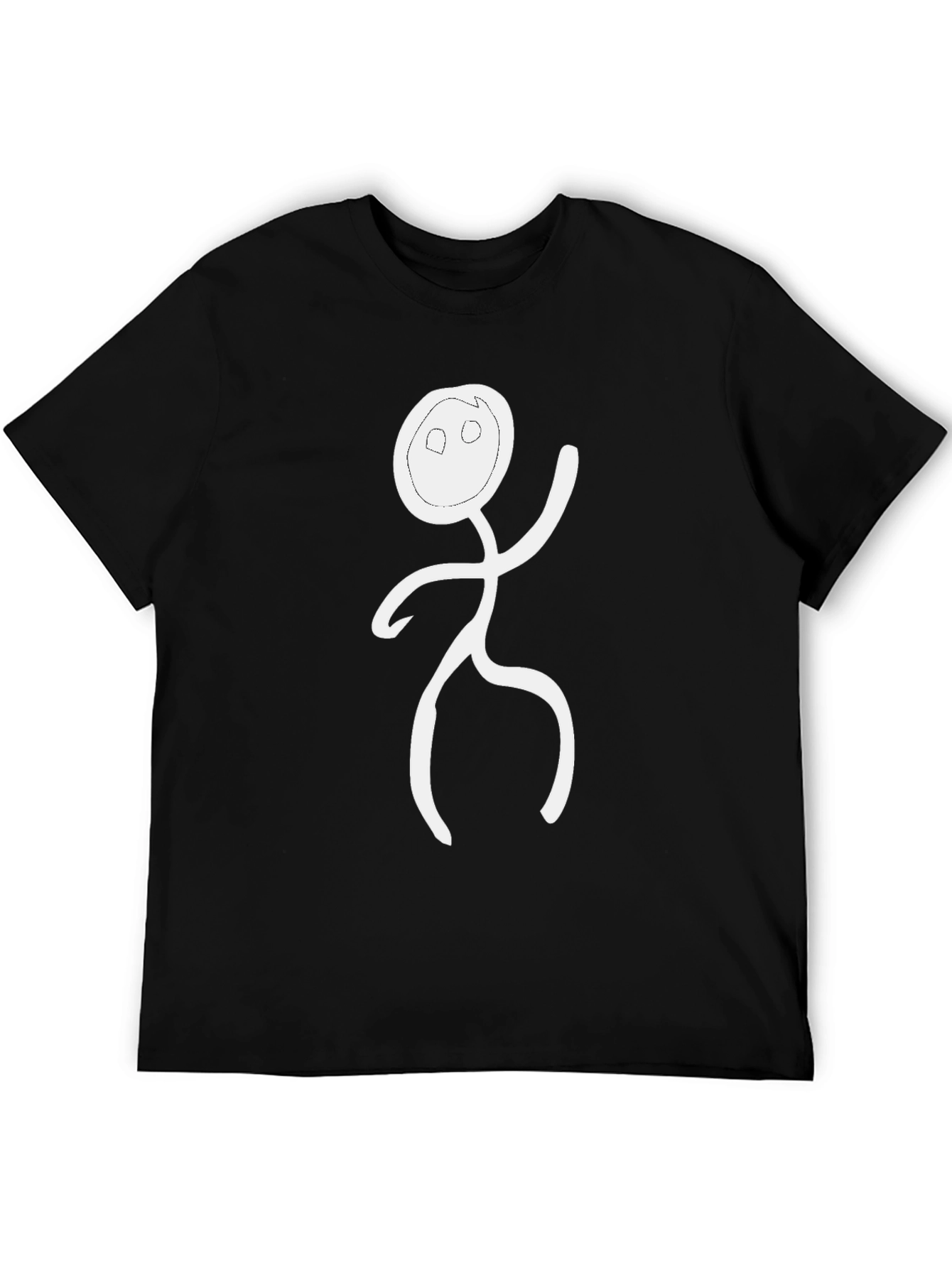 Funny Stick Figure Graphic T-Shirt