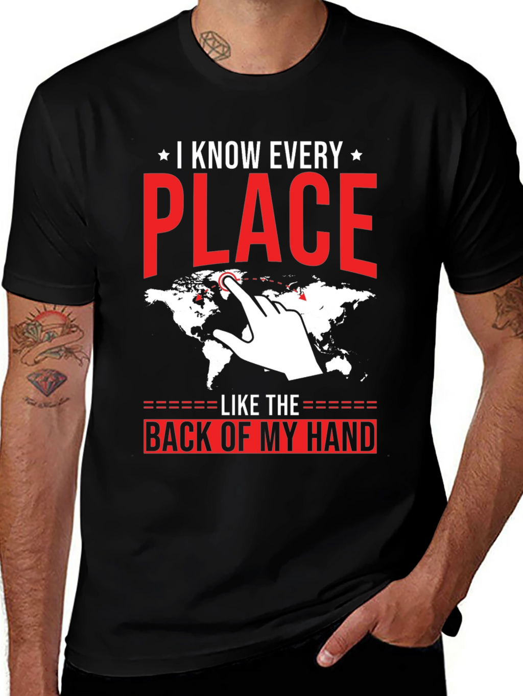 I Know Every Place T-Shirt
