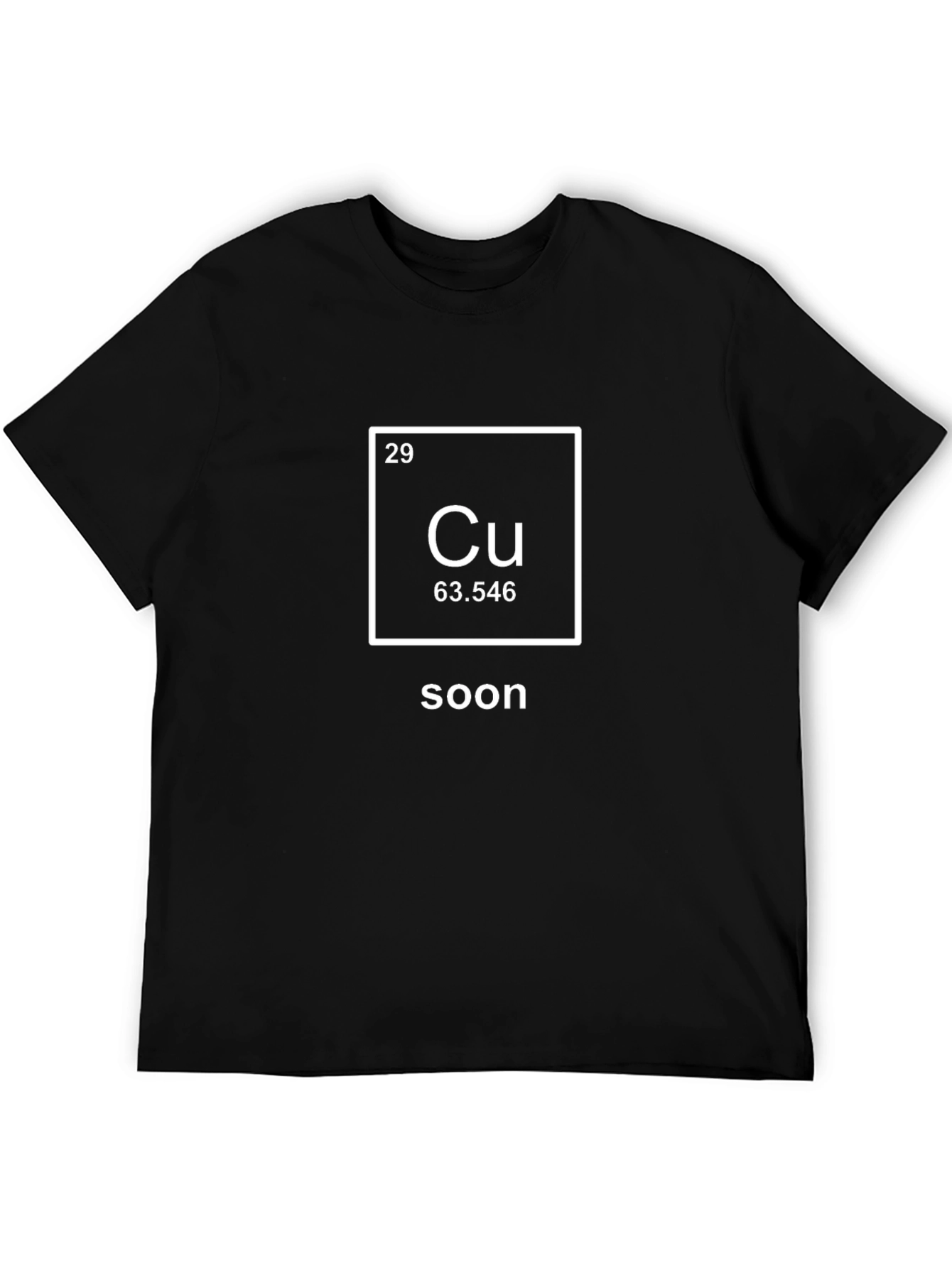 Copper Element T-Shirt - Cu Soon Funny Chemistry Tee