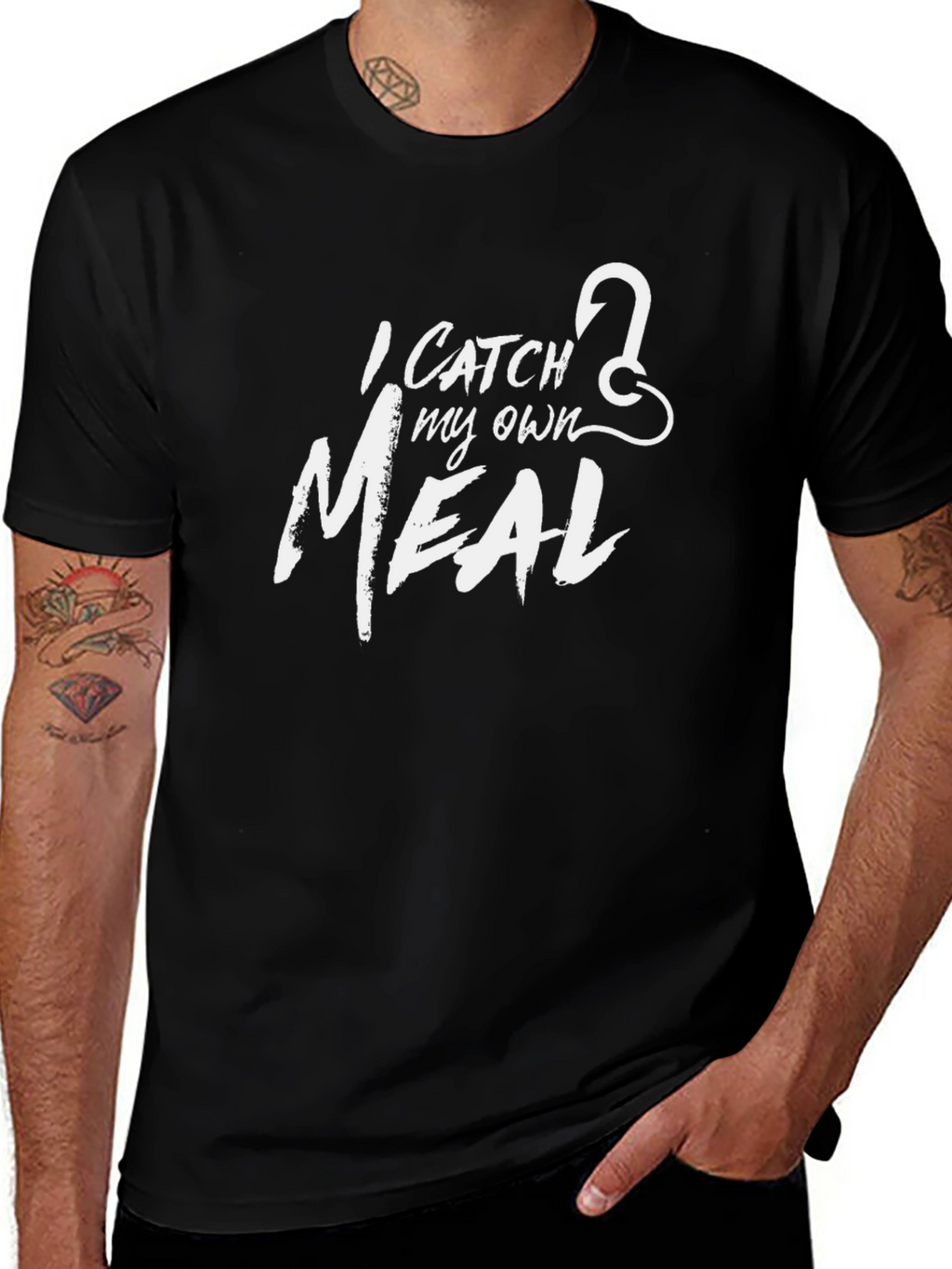 I Catch My Own Meal - Fishing T-Shirt