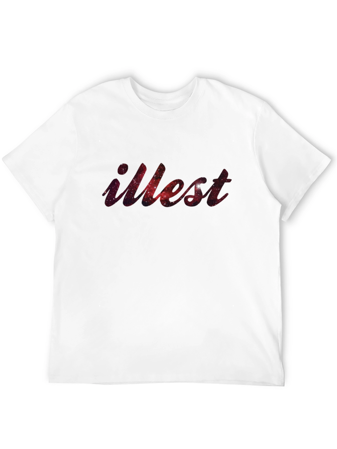 Illest Galaxy Graphic Black T-Shirt