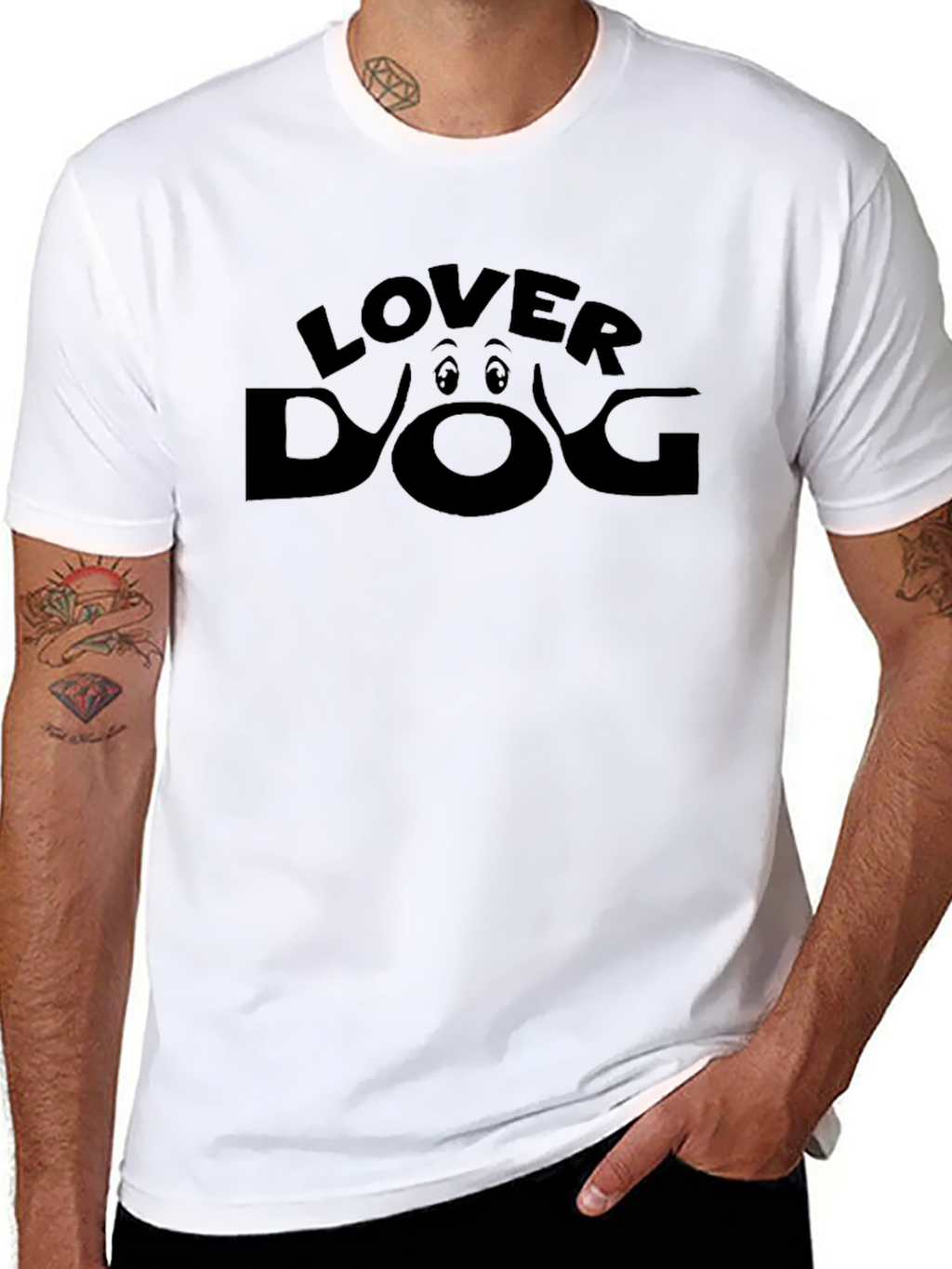 Dog Lover Graphic Tee - Classic Comfort Fit