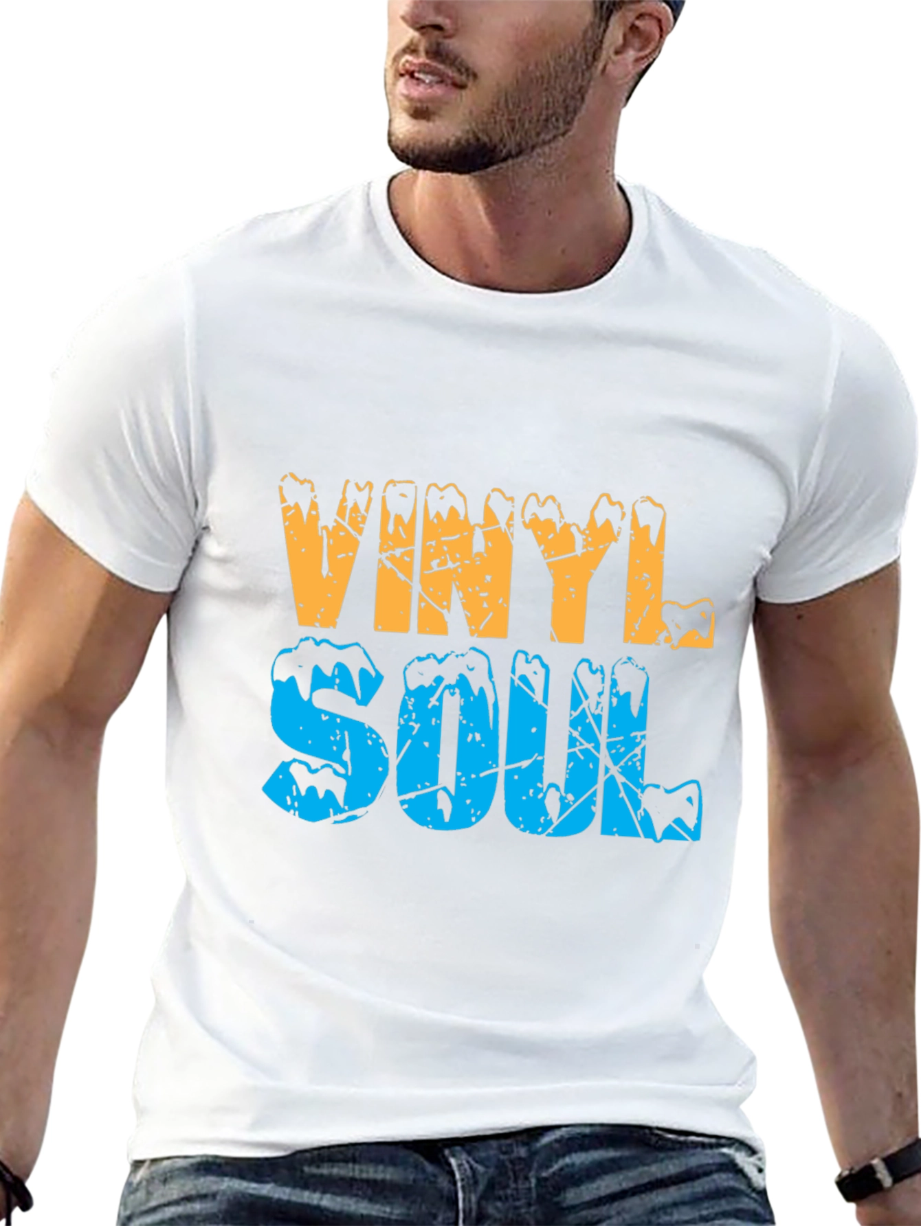 Vinyl Soul Graphic T-Shirt