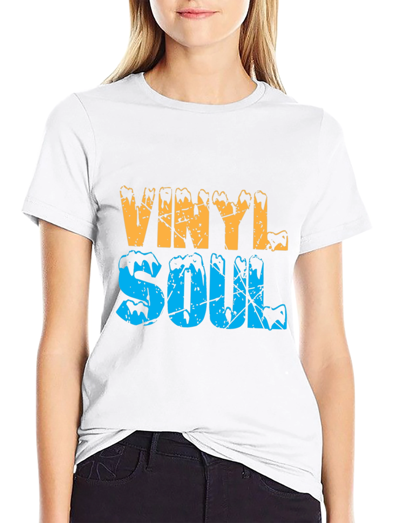 Vinyl Soul Graphic T-Shirt