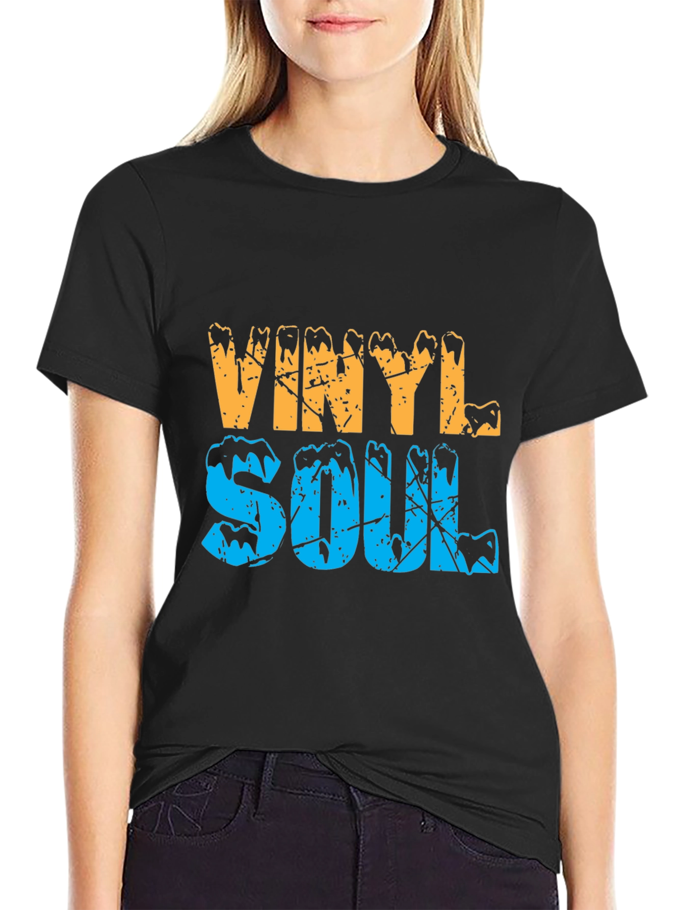 Vinyl Soul Graphic T-Shirt
