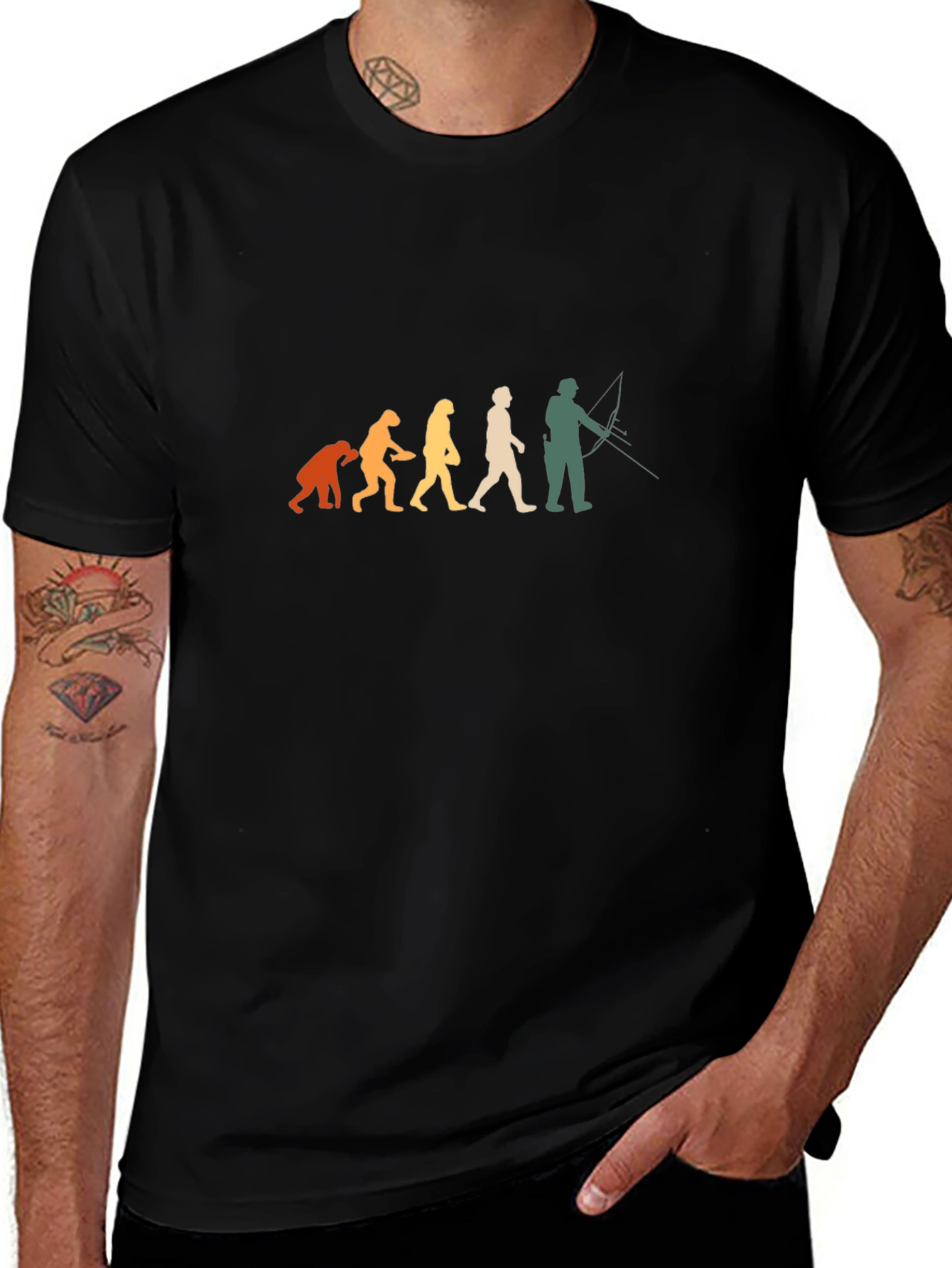 Evolution of Archery T-Shirt