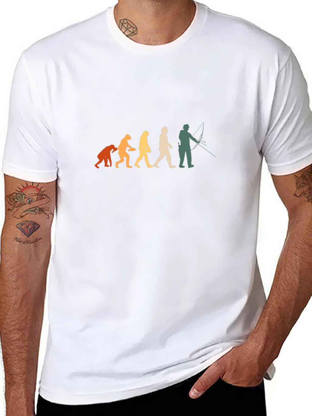 Evolution of Archery T-Shirt