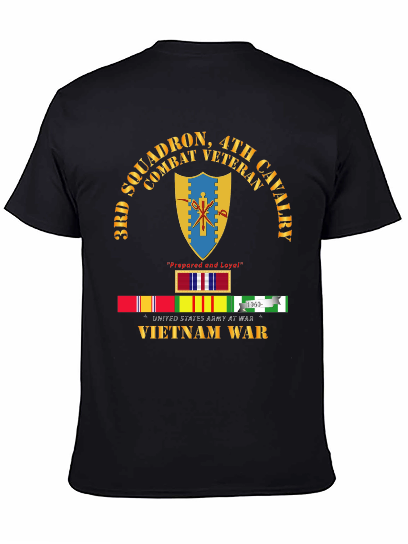 3rd Squadron 4th Cavalry Combat Veteran T-Shirt
