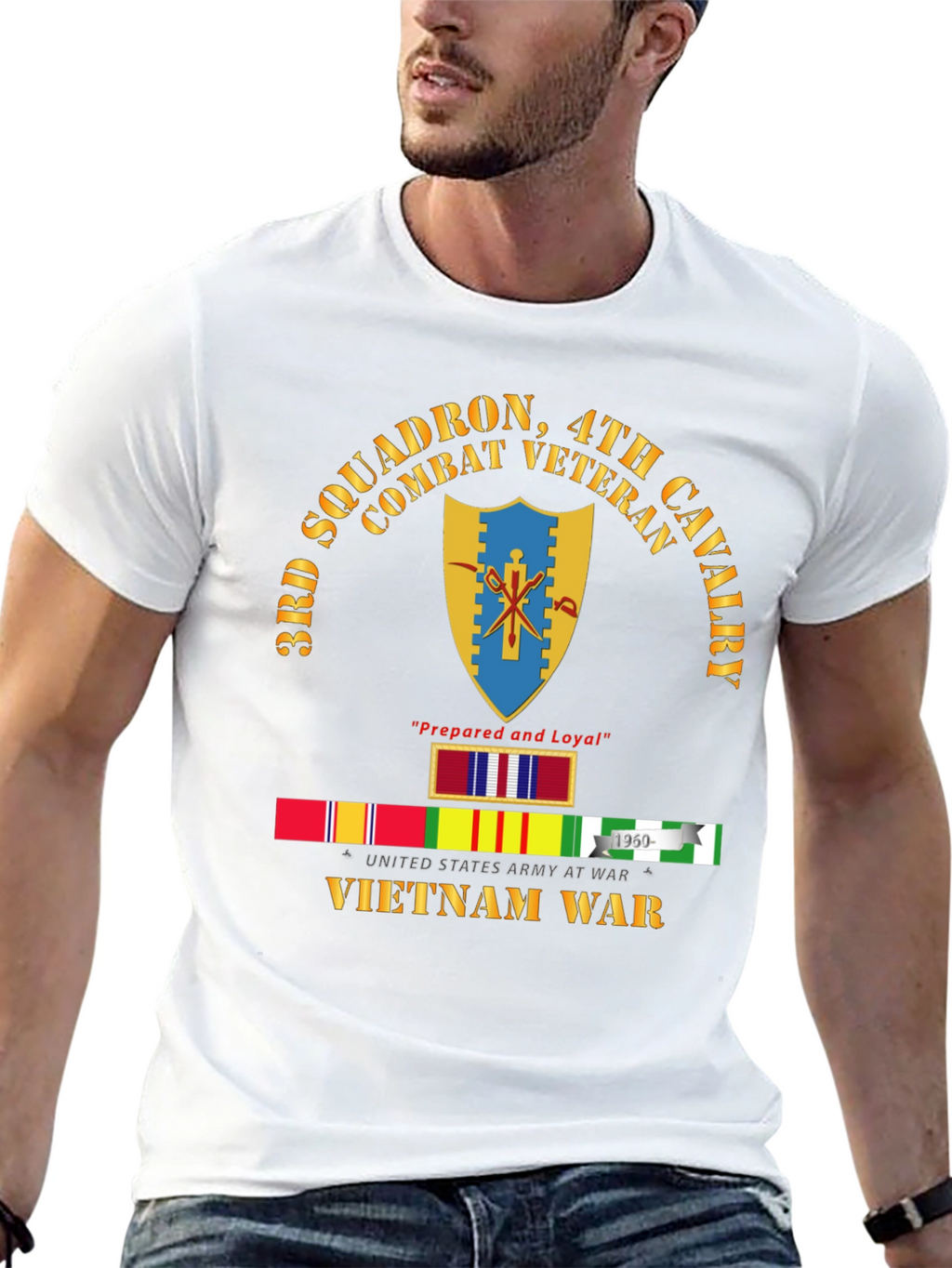 3rd Squadron 4th Cavalry Combat Veteran T-Shirt