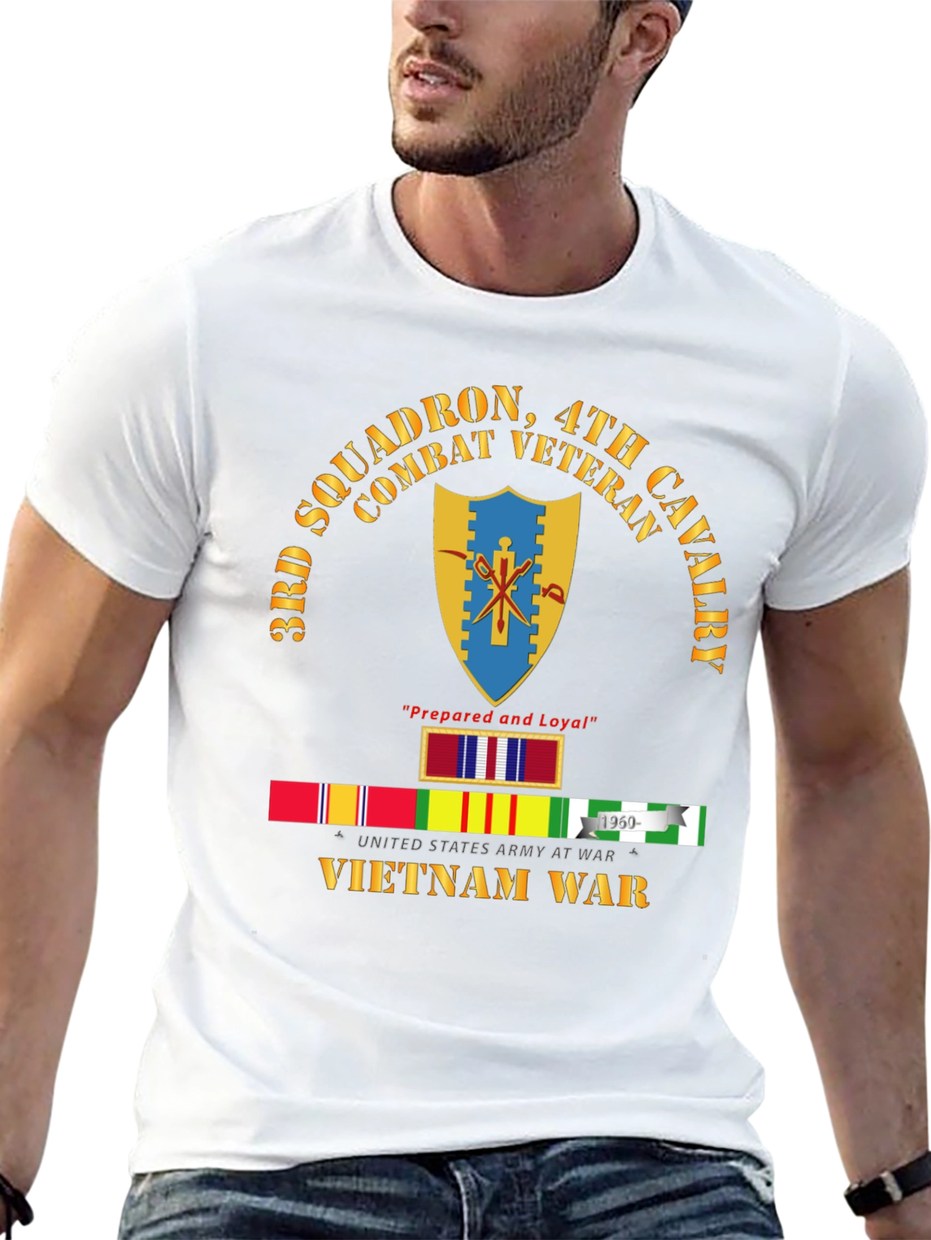 3rd Squadron 4th Cavalry Combat Veteran T-Shirt