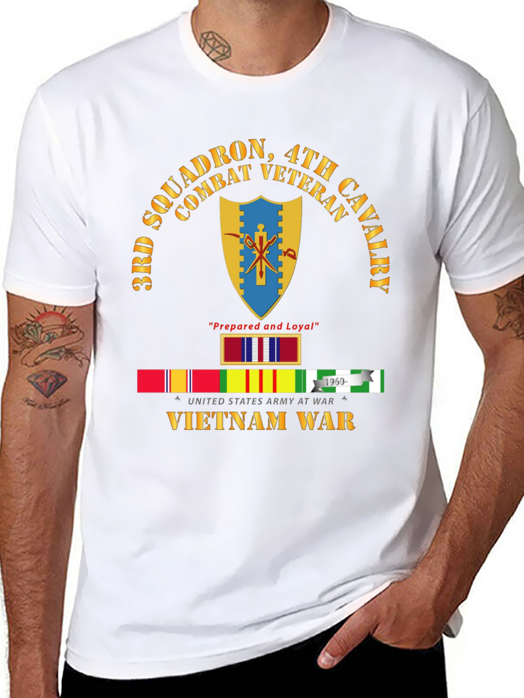 3rd Squadron 4th Cavalry Combat Veteran T-Shirt