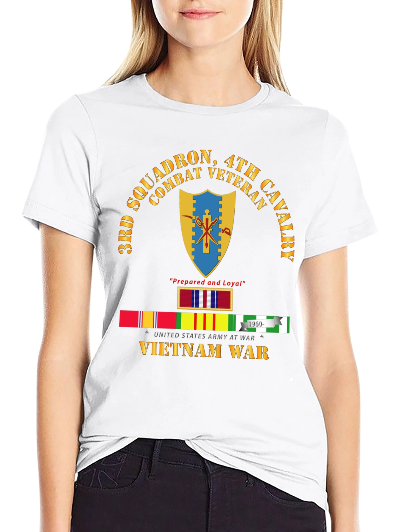 3rd Squadron 4th Cavalry Combat Veteran T-Shirt