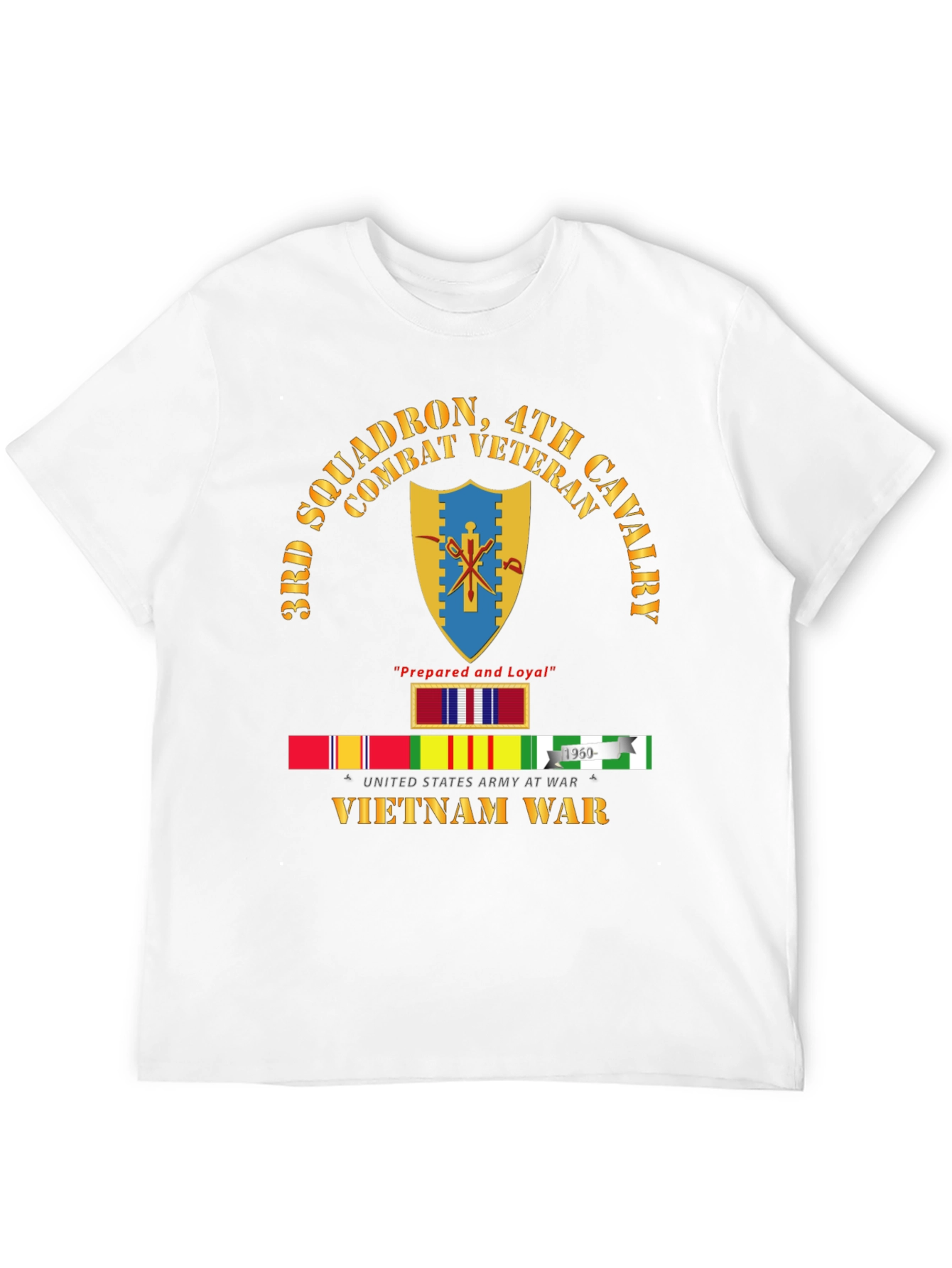 3rd Squadron 4th Cavalry Combat Veteran T-Shirt